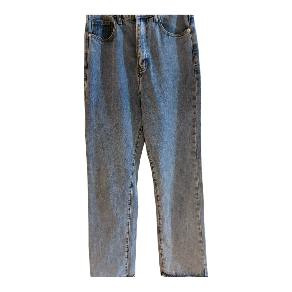 Pretty Little Thing Womens Blue Denim Mom Jeans Size 6 29/30 - Picture 2 of 5